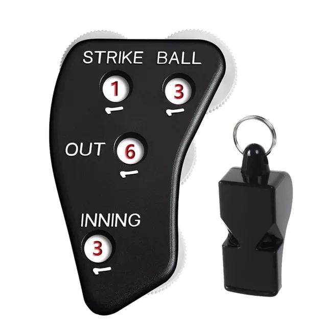 Baseball Referee Scorer Counter Clicker for Baseball Umpire Training Supplies