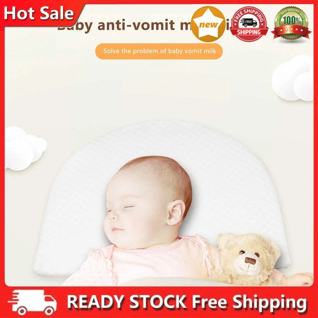 Almohada de cuña para bebé moisés antirreflujo elevada almohada cólicos cojín para bebé