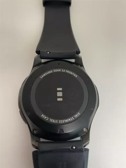 Samsung Gear S3 Frontier 46mm R760 Bluetooth Smartwatch Black FAIR Condition 6