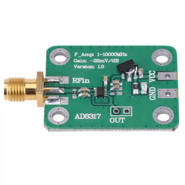 AD8317 RF Power Meter Logarithmic Testing Detector Module 1M-10000MHz -55 - 0db