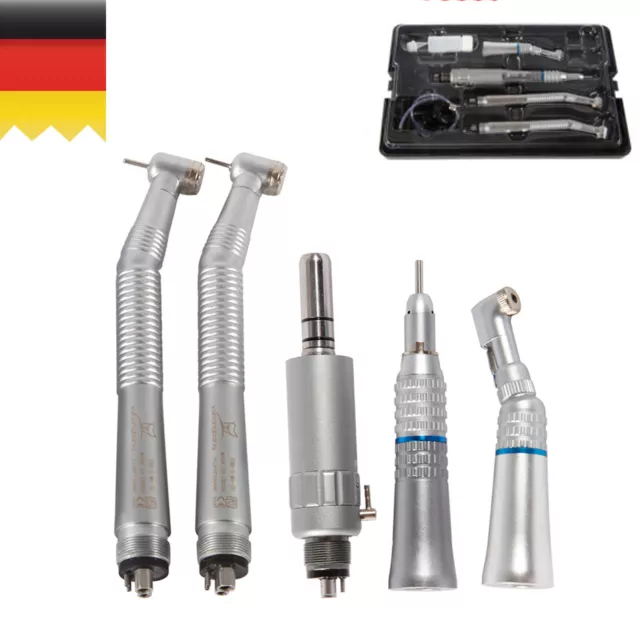 NSK Style Dental Turbine High mit Low Speed Handstück Turbine 4 Hole Kit