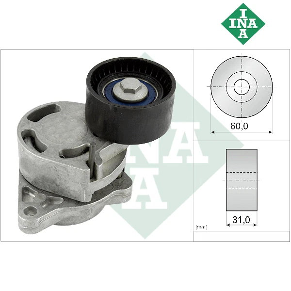 INA 534031710 Trapézoïdale Tendeur Courroie Pour Nissan Opel Renault Opel