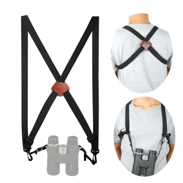 Optics Binocular Harness Strap X-shaped Adjustable Belt