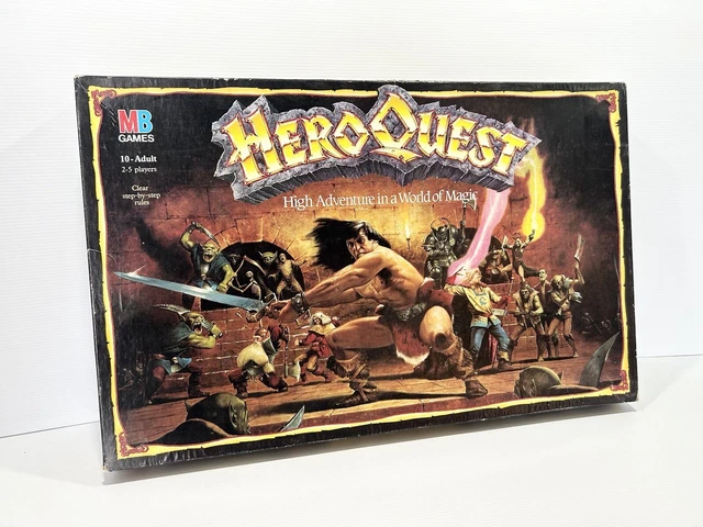 Heroquest 1989 – Complet – MB Hasbro – Bon état
