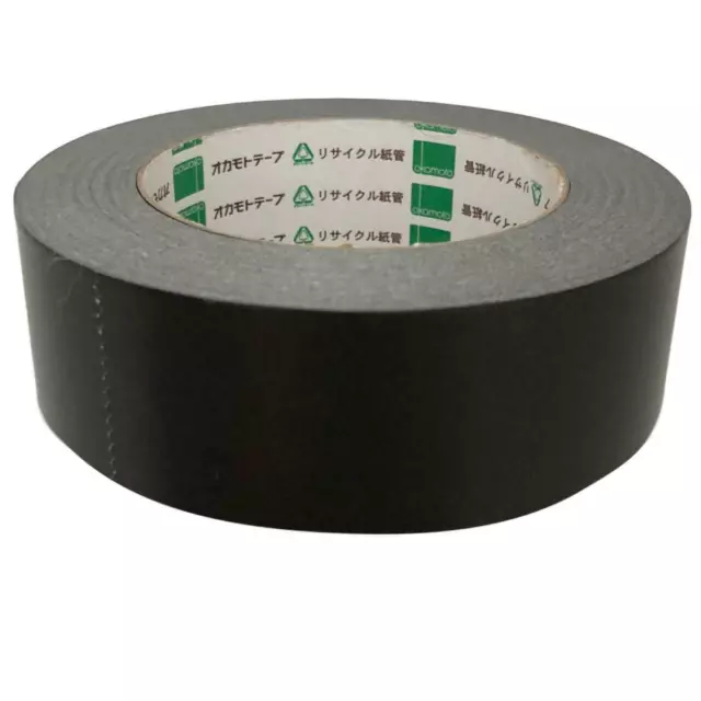 Cinta adhesiva negra de papel Kraft para enmarcar, 38 mm x 50 m,...