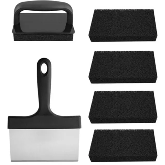 Versatility Griddle Cleaning Kit Grill Cleaner Tool Set for Hot or Cold9142