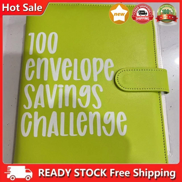 100pcs Budget Planner Book with Envelopes Budget Planner (Green)