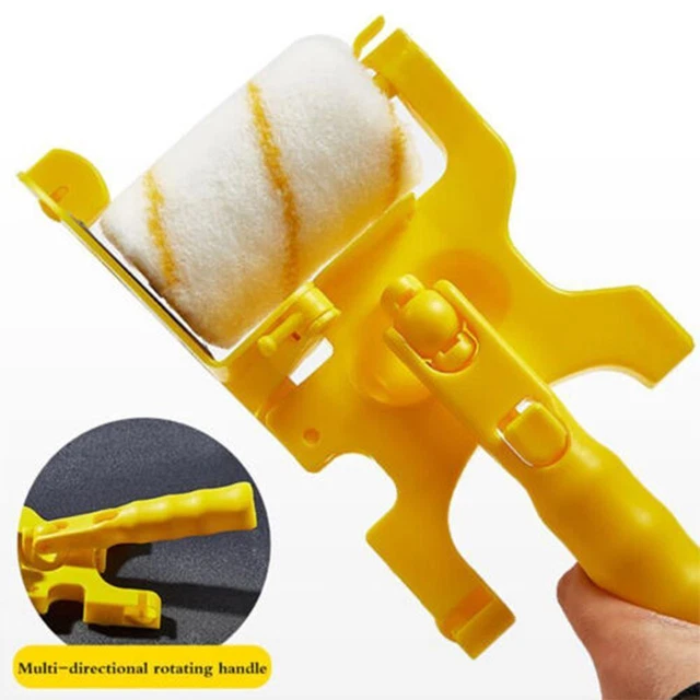 Multifunctional Clean-Cut Paint Edger Roller Brush Safe -- Tool L3S6