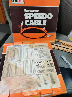 FORD TRANSIT MK1 rhd Speedometer cable camper replacement £18.99 ...