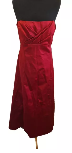 Debenhams red prom dress sale