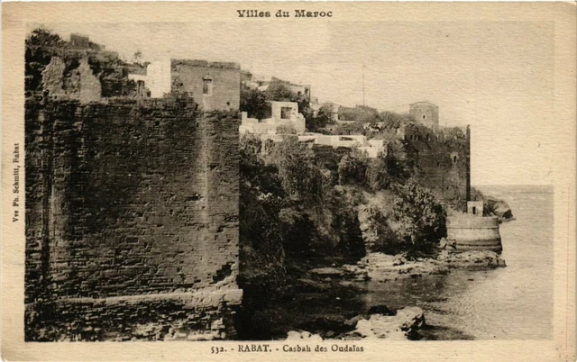 CPA AK MAROC RABAT - Casbah des Oudaias (280766)