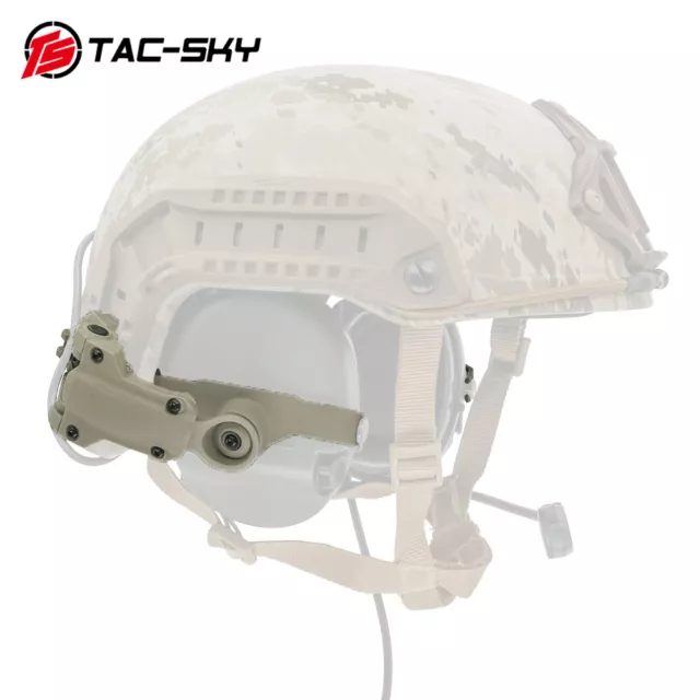 TAC-SKY Helmmontagesatz ARC-Schienenhalterung, kompatibel mit MSA SORDIN Headset