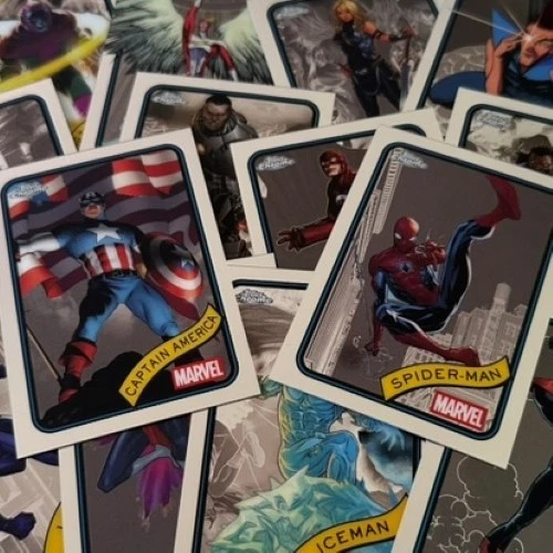 2025 Topps Chrome Marvel Base Refractors - Pick Your Card #1-200 (Captain America, Spider-Man)