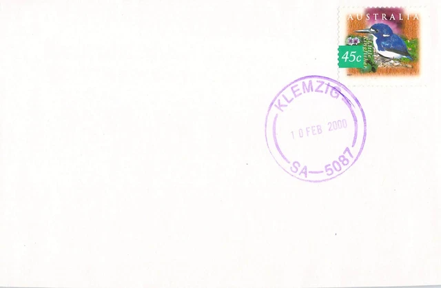 C8521 AUSTRALIA SA Klemzig 5087 cds postmark on cover £2.45 - PicClick UK