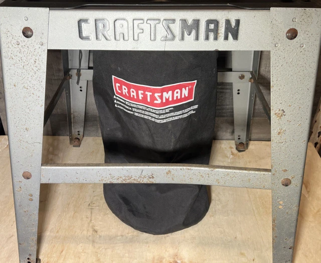 GENUINE CRAFTSMAN TABLE Saw Model 137 Dust Tray & Bag 69.99 PicClick