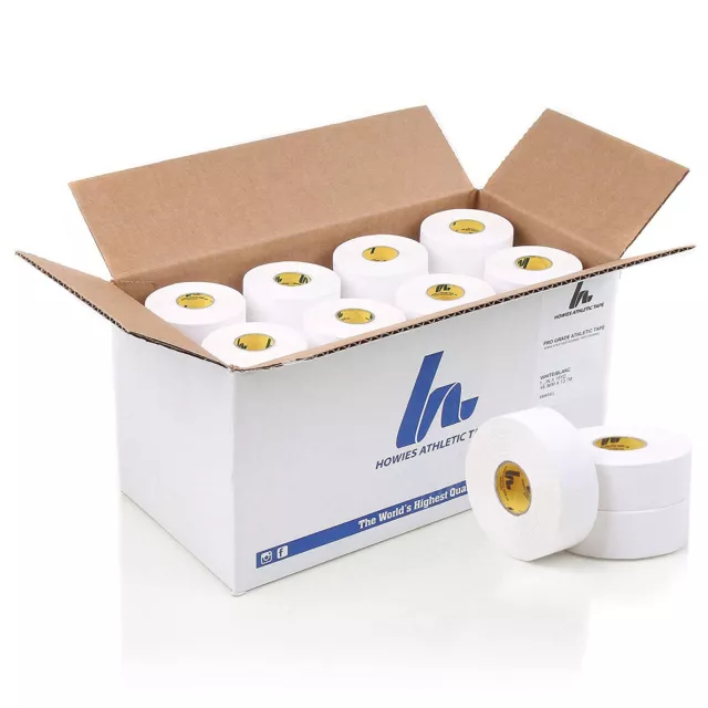 Howies Hockey Athletic Pro Grade Sports Tape Bulk Lot of 24 Rolls - 1" x 15yd