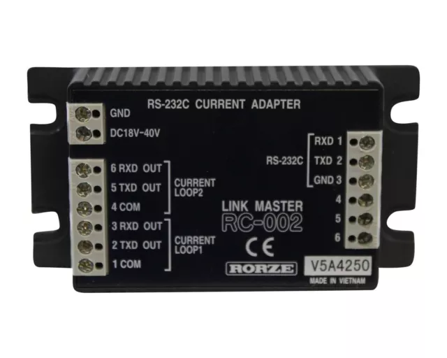 Rorze Rs-232C Current Adapter Link Master Rc-002