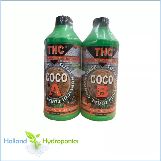 1L COCO A&B NUTRIENT Total Horticultural Concentrate (THC) Plant Growth Food