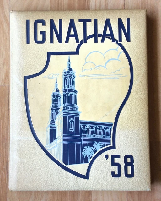 ORIGINAL 1958 IGNATIAN Yearbook ST IGNATIUS High School San Francisco