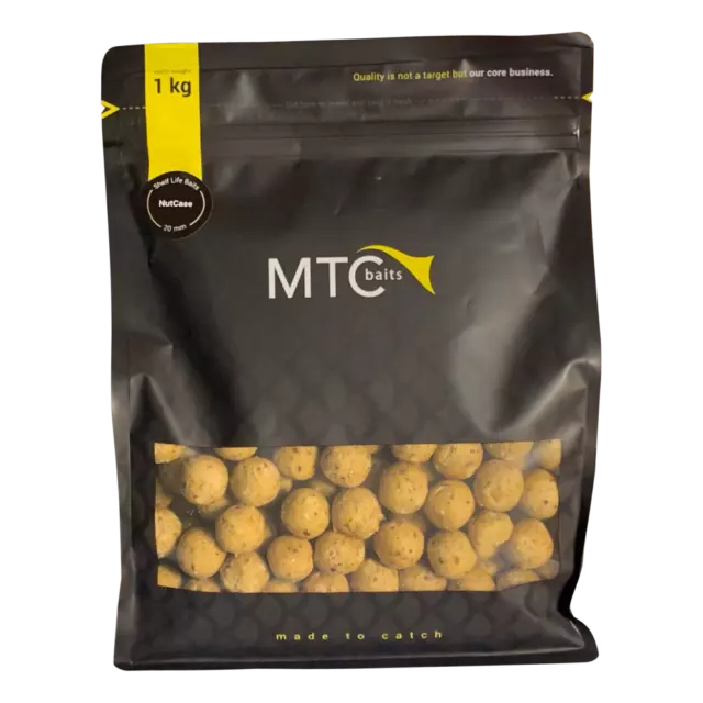 MTC Baits Boilies Shelf Life NutCase Pesca de Carpas Tuerca Carp Listo Hecho