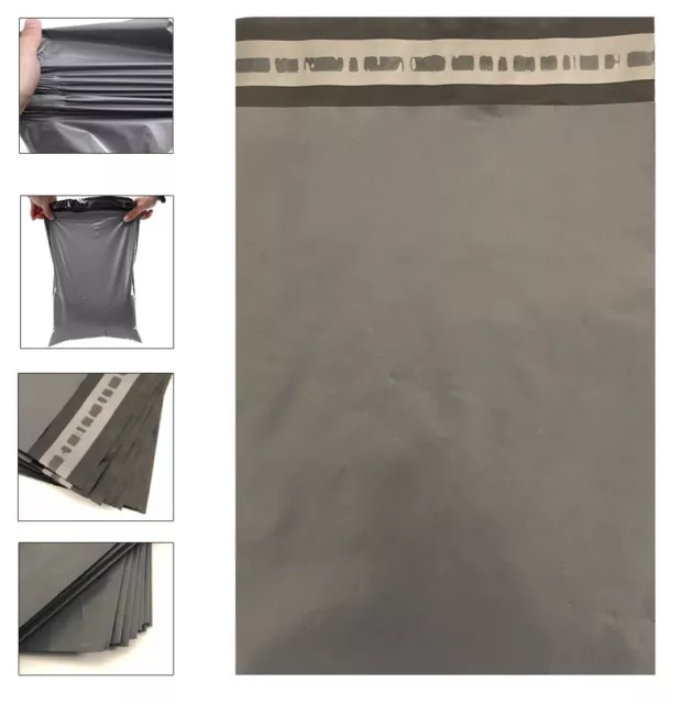 Grey Mailing Postage Bags Cheapest A4 Size10" x 14" 250mm x 350mm 25cm x 35.5cm