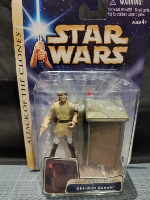 Obi Wan Kenobi Star Wars Aotc Hasbro 2003