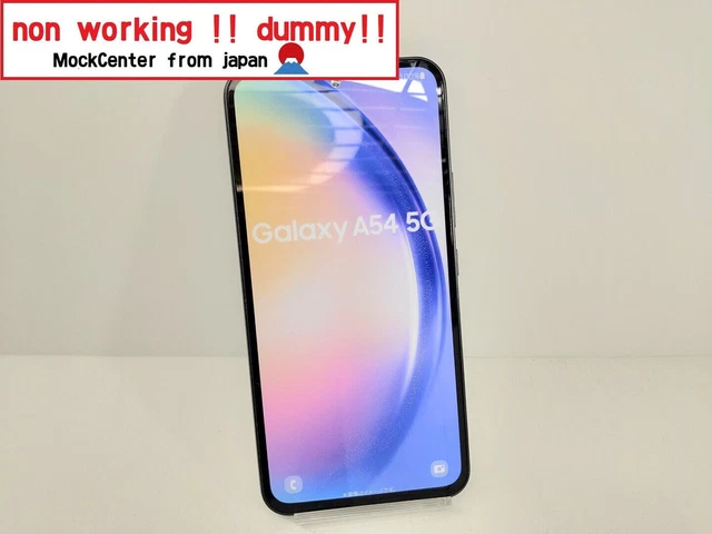 【dummy!】 Samsung Galaxy A54 （color Black） non-working cellphone