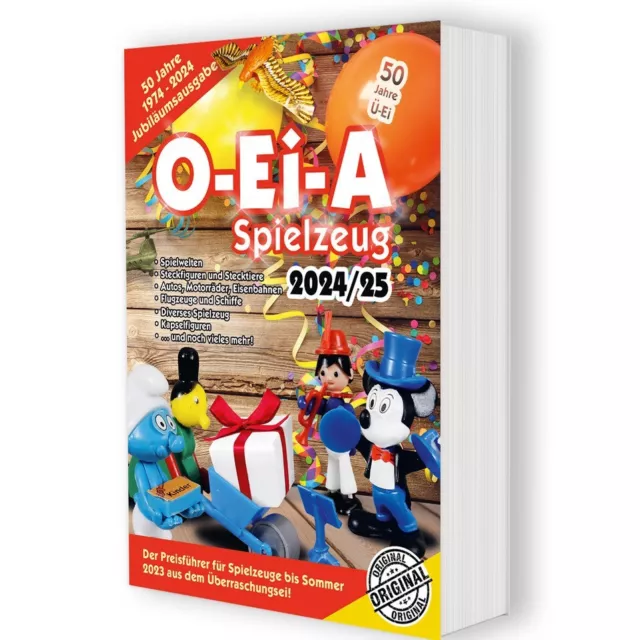 O-Ei-A Spielzeug Katalog 2024/25 - Der Preisführer für Spielzeuge aus dem Ü-Ei