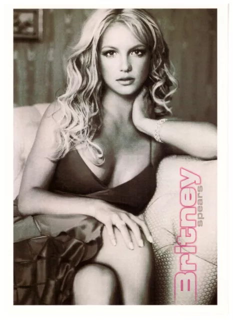 BRITNEY SPEARS Turkish press new old stock postcard #3