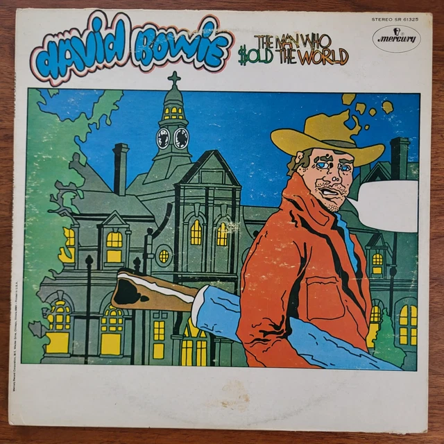 DAVID BOWIE The Man Who Sold The World (1972 RP) Vinyl Record LP 30.