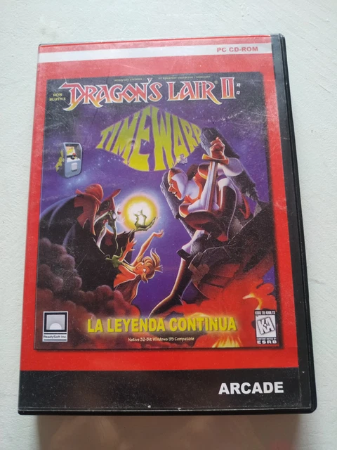 Compilation MegaPak 10 Jeux PC Sur CD-ROM - Édition 1995 Avec Dragon's Lair, Lemmings, Vortex... - Très Bon état