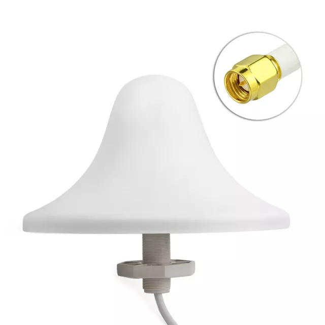 4G LTE Ceiling Mount SMA Dome Antenna for Verizon AT&T 4G LTE Cell Phone Booster