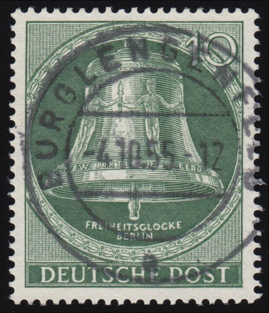 102 Glocke III Klöppel Mitte 10 Pf O
