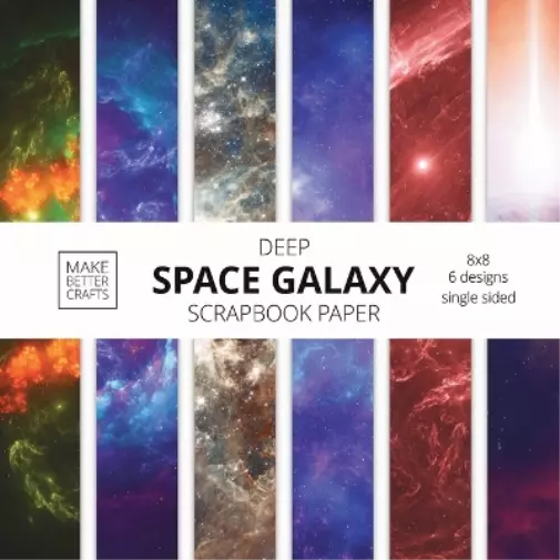 Deep Space Galaxy Scrapbook Paper (Poche)