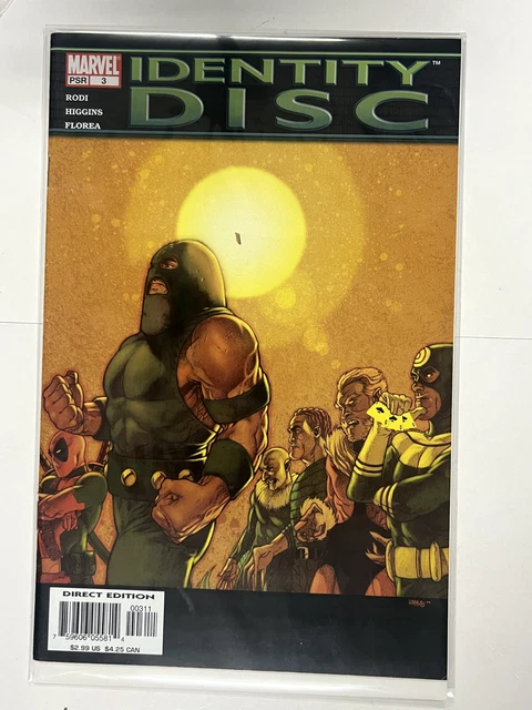 Identity Disc #3 Marvel Comics 2004 | Combined Shipping B&B