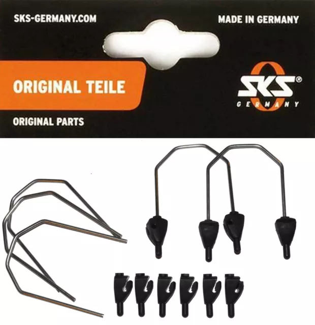 5x SKS Bike Gepäckträgerstrebe GT-Strebe 60/90 SPB Protektor Schutzblech Strebe