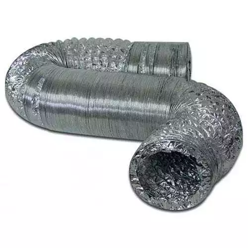 Gaine Flexible Aluminium Aluconnect pour Extraction d'air - 3m (152mm)