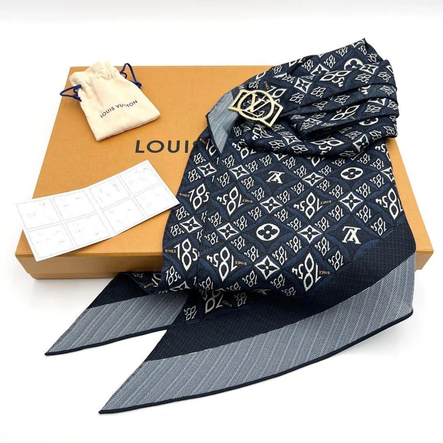 Discontinued Pattern With Scarf Ring Vuitton Louis Bandana Stall Etor