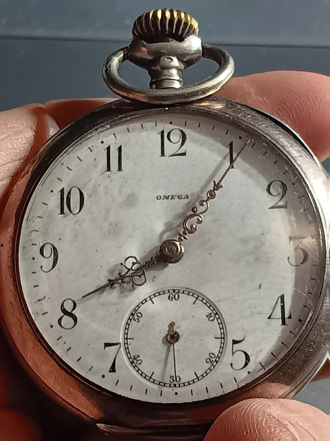 MONTRE À GOUSSET ZENITH -métal argenté -grand prix de Paris 1900 EUR 59,00 - FR