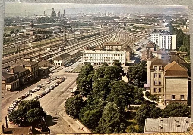 CPA 57 THIONVILLE Vue Sur la Gare et la réseau ferroviaire - Editeur E. Pierron