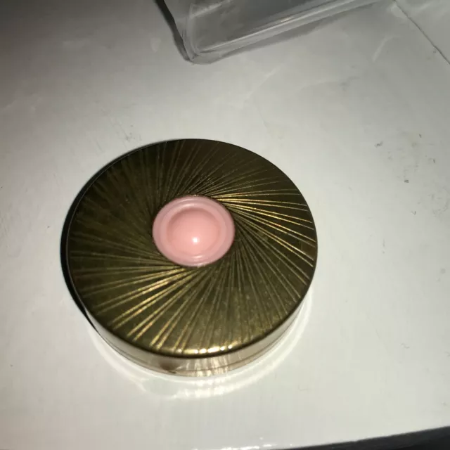 Vintage Tangee Rouge Vanity Red Majesty Mirrored Compact Pink Celluloid Center