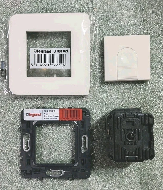 Legrand Mosaic 45 Variateur push-push dimmer 1000w 74416 ou 744 16