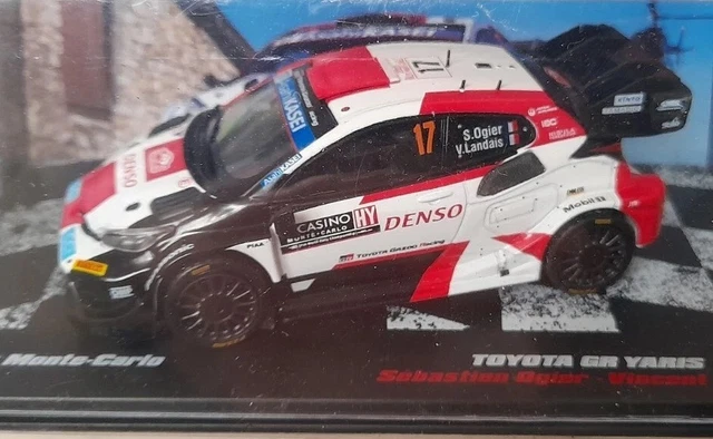 Toyota Yaris WRC – Rallye Monte-Carlo 2022 – Sébastien Ogier – IXO RAM832 1/43