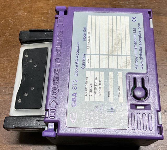 Rs800, Pc700 Combo Vending Machine Bill Validator (Not Working For Parts Only) Rs800, Pc700 Combo Vending Machine Bill Validator (Not Working For Parts Only)