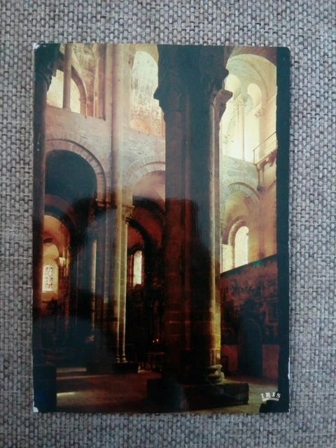 Cpsm Cpm 12 Aveyron Conques En Rouergue Intérieur De L Église Ste Foy