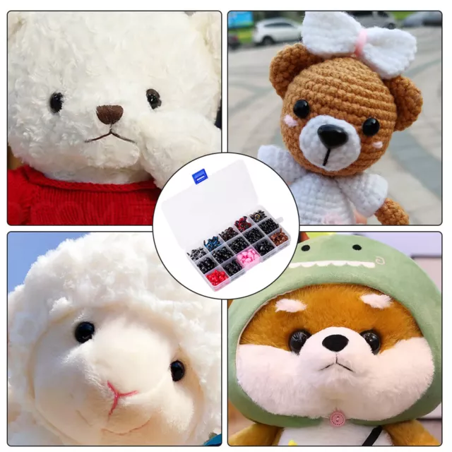 560PCS 6-14mm Plastic Crafts Safety Eyes For Teddy Bear Doll Eyes