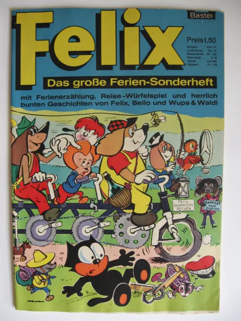 Felix Sonderheft Ferien 1966, Bastei, Zustand 2+