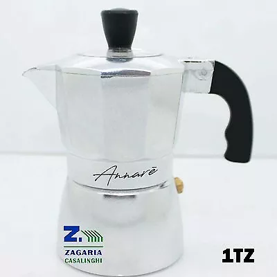 CAFFETTIERA GIANNINA GIANNINI Moka 1/3/6 Tz. Tazza Macchina Da Caffe'  Acciaio EUR 130,00 - PicClick IT