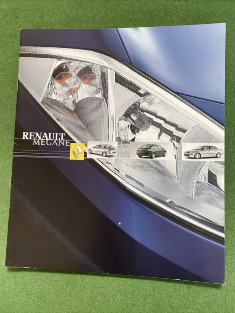 Renault Megane May 2003 UK Sales Brochure