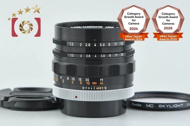 CANON SUPER-CANOMATIC R 58mm f/1.2 from Japan £133.03 - PicClick UK